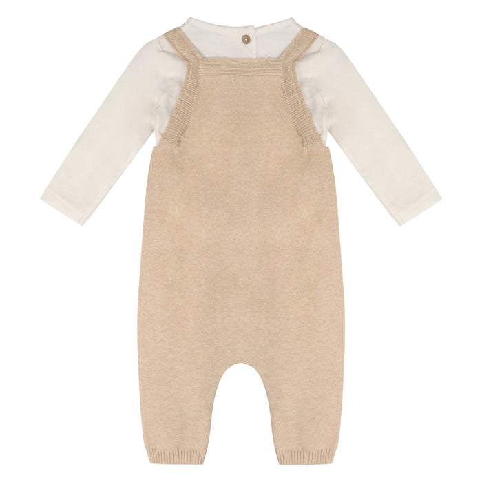 Happy Fruits Embroidered Baby Overall Set (Organic Cotton) - Back