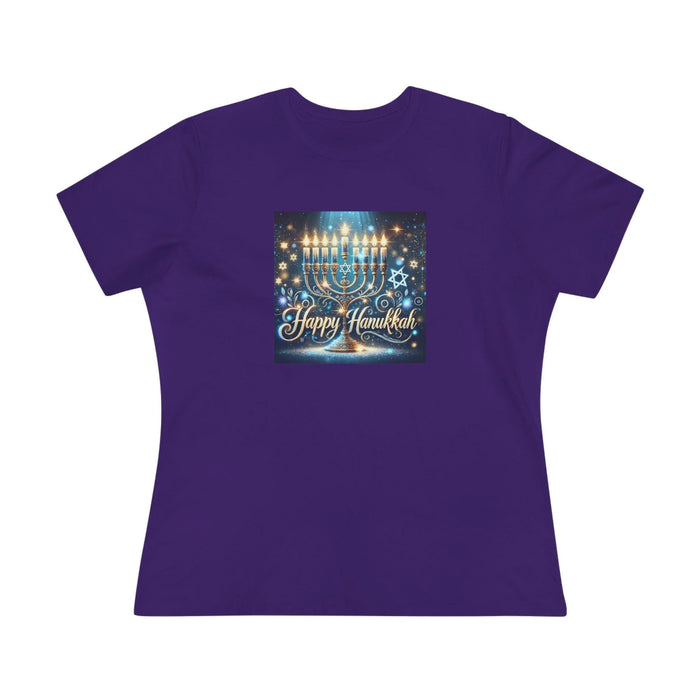 Happy Hanukkah - Women's Tee - Whippie's