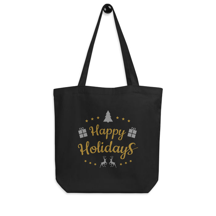 Happy Holidays Eco Tote Bag