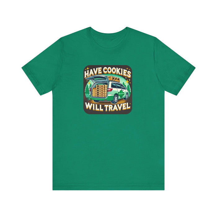 Have Cookies, Will Travel - Unisex Tee - Embrace the Girl Scout Cookie Hustle! - Whippie's