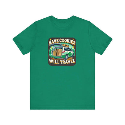 Have Cookies, Will Travel - Unisex Tee - Embrace the Girl Scout Cookie Hustle! - Whippie's