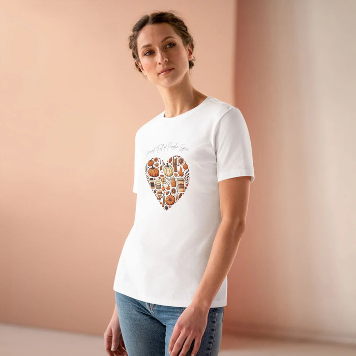Heart Full of Pumpkin Spice Women's Tee