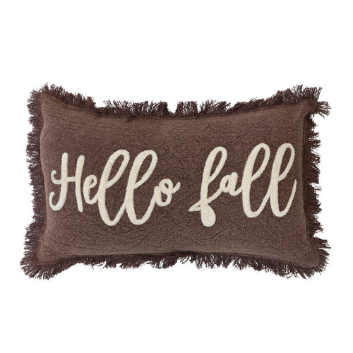 Hello Fall Lumbar Pillow