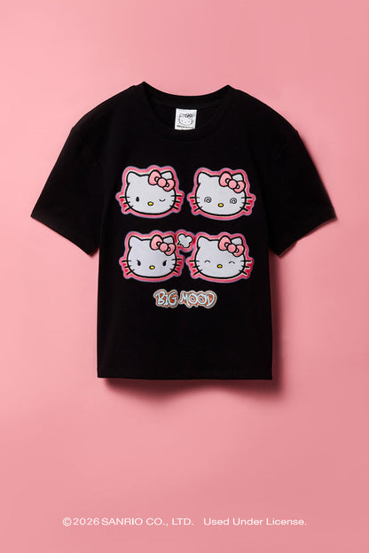 Hello Kitty® Girls Embroidered T-Shirt
