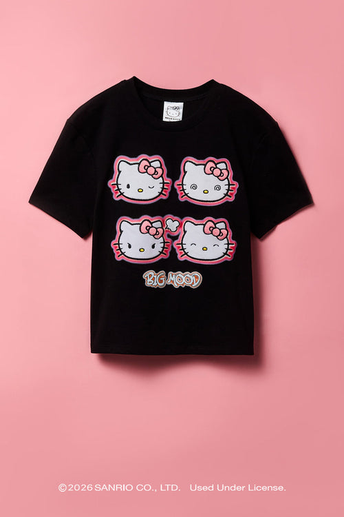 Hello Kitty® Girls Embroidered T-Shirt