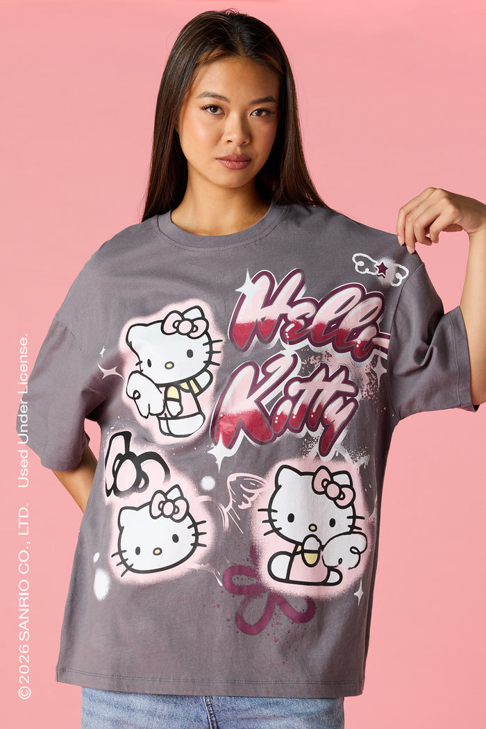 Hello Kitty® Graphic Oversized T-Shirt