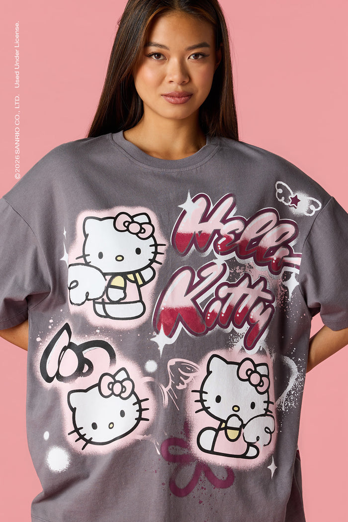 Hello Kitty® Graphic Oversized T-Shirt