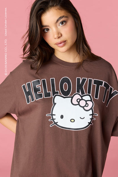 Hello Kitty® Oversized Graphic T-Shirt