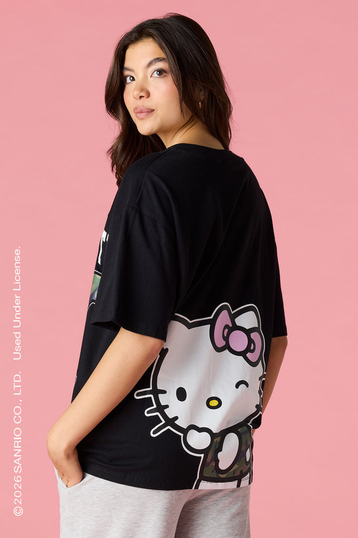 Hello Kitty® V-Neck Graphic T-Shirt