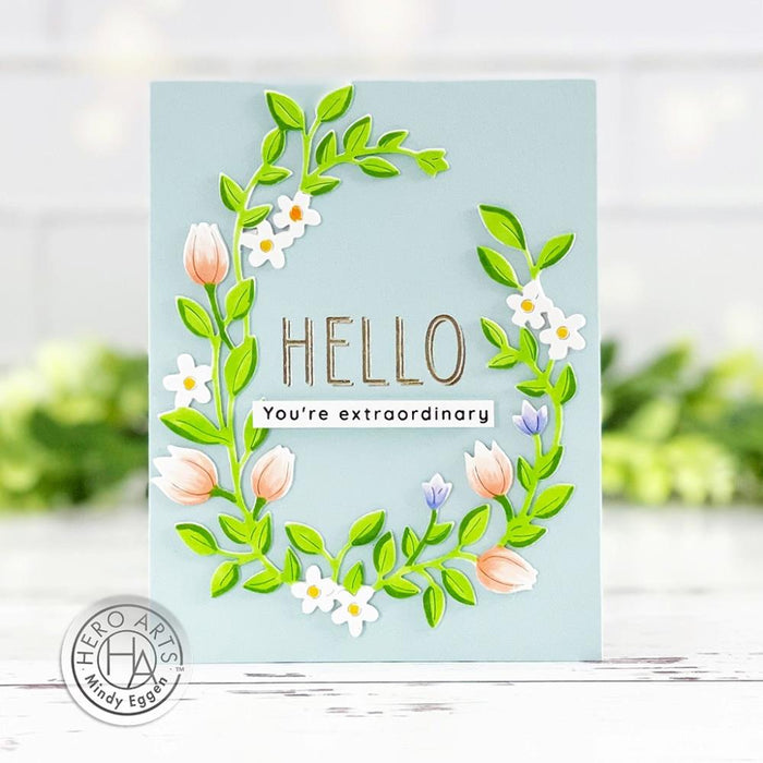 Hero Arts - Letterpress &amp; Foil Plate - Best Wishes. Welcome to our first Letterpress + Foil plate for the Spellbinders BetterPress system! Combine with your favorite foil and the Glimmer system from Spellbinders. Available at Embellish Away located in Bowmanville Ontario Canada. Example by brand ambassador.