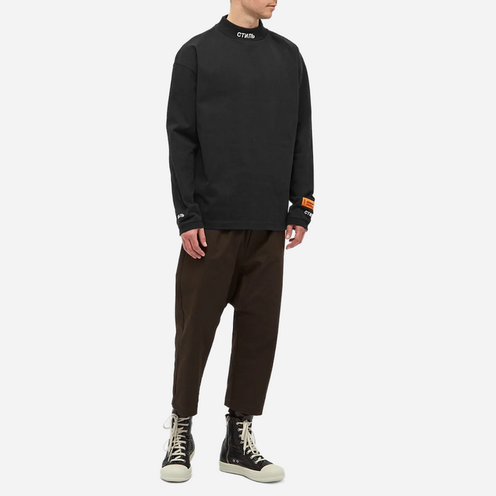 HERON PRESTON CTNMB BLACK LONGSLEEVE