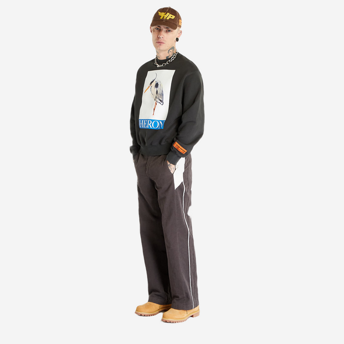 HERON PRESTON LOGO SWEATSHIRT