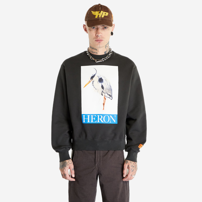 HERON PRESTON LOGO SWEATSHIRT