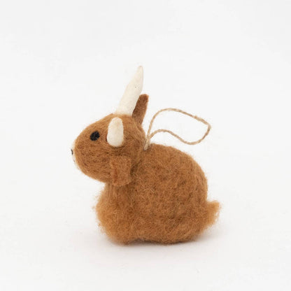Highland Cow Ornament
