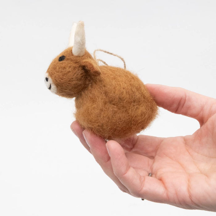 Highland Cow Ornament