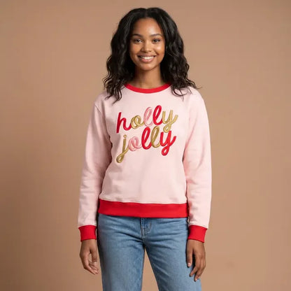 Holly Jolly Signature Crew Sweatshirt