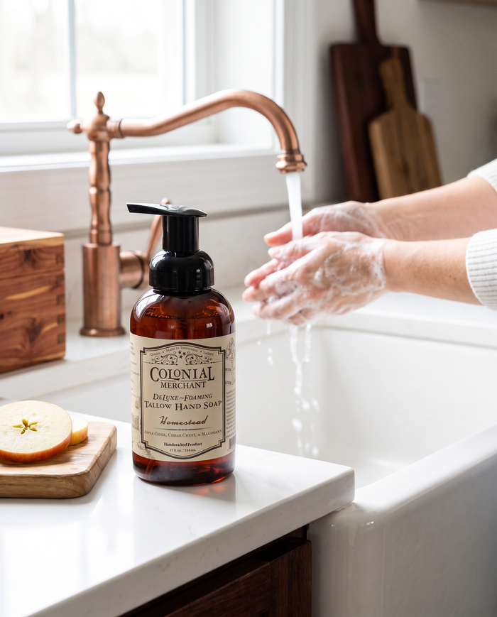 Homestead Tallow Foaming Handmade Soap