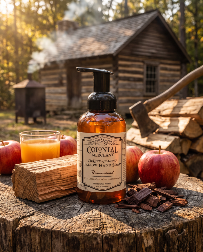 Homestead Tallow Foaming Handmade Soap