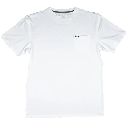 Hooey Men's San Jose Bamboo Pocket Tee in White
