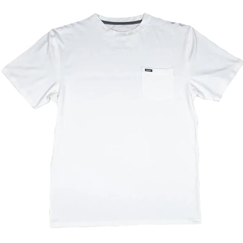 Hooey Men's San Jose Bamboo Pocket Tee in White