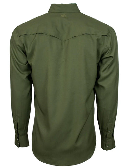 Hooey Men's Sol Olive Western Western Snap Shirt