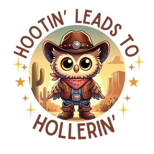 Hootin' Leads to Hollerin' - Unisex Jersey Tee - 🤠 Yeehaw! Embrace Your Inner Cowboy/Cowgirl 🤠 - Whippie's