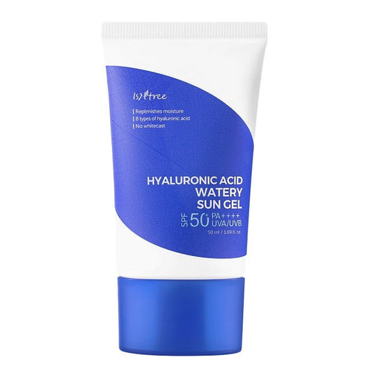 HYALURONIC ACID WATERY SUN GEL - Crema Tip Gel Protectie Solara 50+ Cu Acid Hialuronic - skinseen.ro
