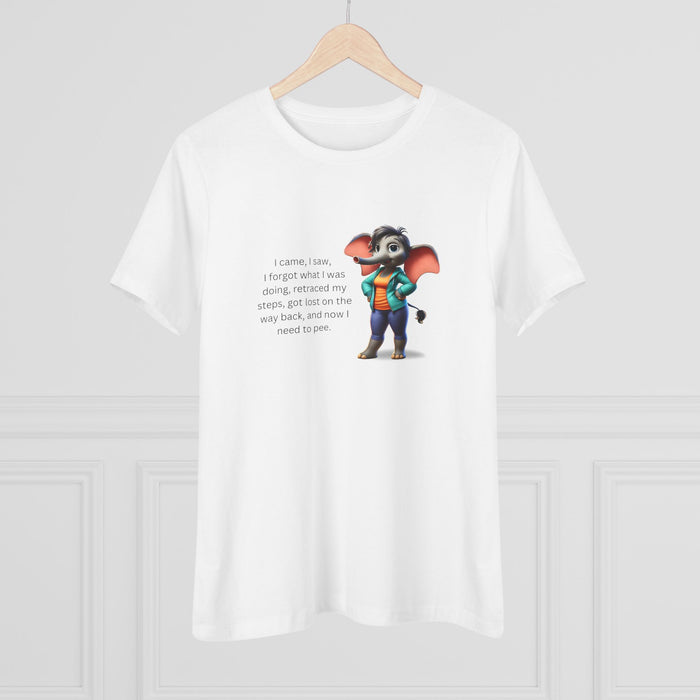 "I Came, I Saw..." Mom Brain - Women's Tee