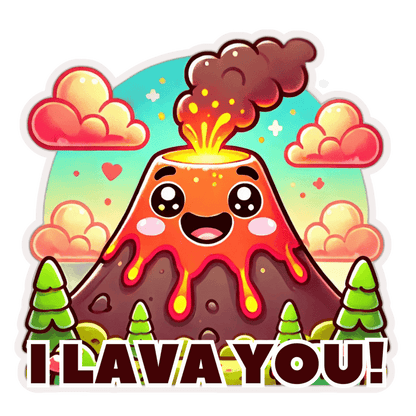 I Lava You - Youth Tee ❤️🌋 - Whippie's