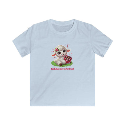 💖 I Only Have Eyes for Ewe! 🐑 Kids Tee ✨ Spread the love this Valentine's Day! - Whippie's