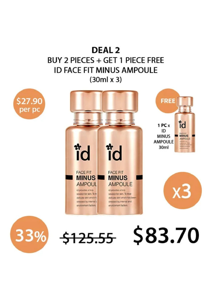 [ID.AZ] Face Fit Minus Ampoule 30ml - COCOMO