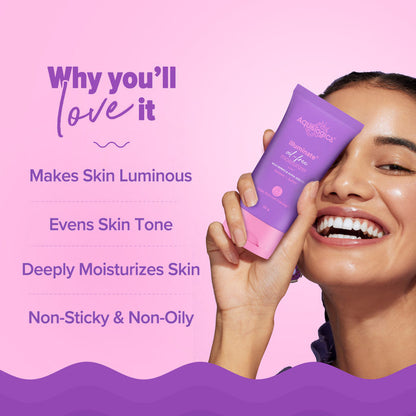 Illuminate moisturizer brightening benefit