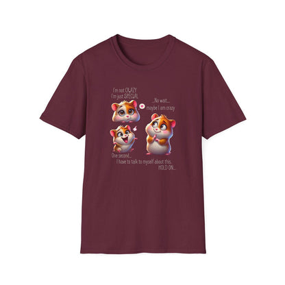 I'm Not Crazy, I'm Just Special Unisex Tee - Embrace Your Quirks!🐹💭 - Whippie's