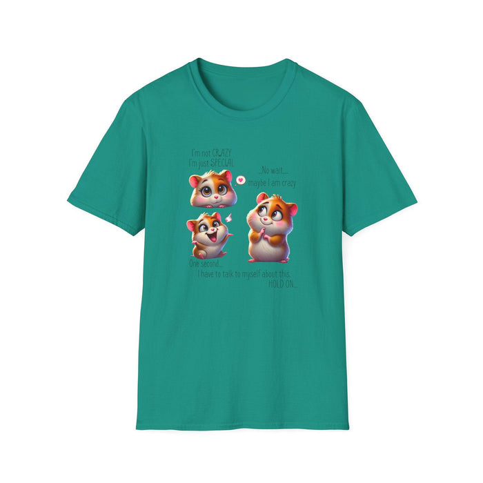 I'm Not Crazy, I'm Just Special Unisex Tee - Embrace Your Quirks!🐹💭 - Whippie's