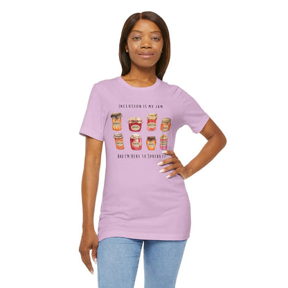 Inclusion Is My Jam Unisex Tee - Spread Kindness! - Whippie's