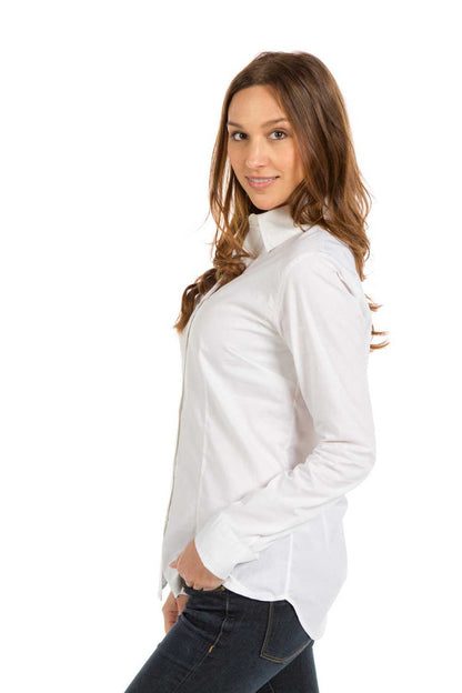 Iris | Women's Button Up Poplin Shirt