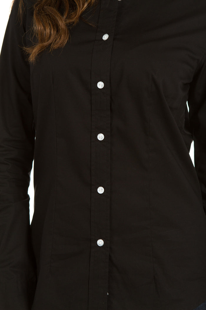 Iris | Women's Button Up Poplin Shirt