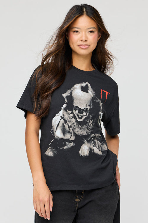 IT Graphic Boyfriend T-Shirt