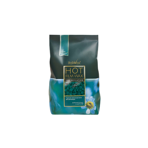 Italwax - Hard Wax Azulene, 500g *EXPIRES 09/26*