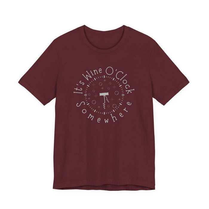 It's Wine O'Clock Somewhere Unisex Tee