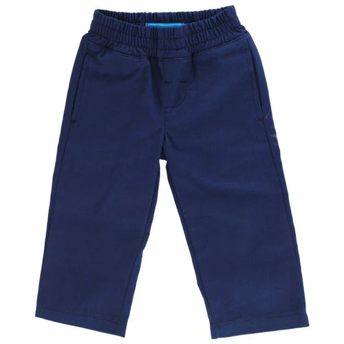 J Bailey Charlie Pull On Twill Pant-Navy
