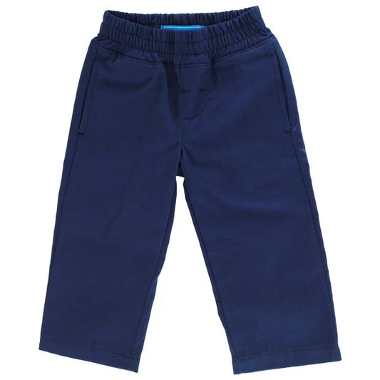 J Bailey Charlie Pull On Twill Pant-Navy