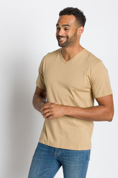 Jamison | Men's Anti-Stain V-neck Tee