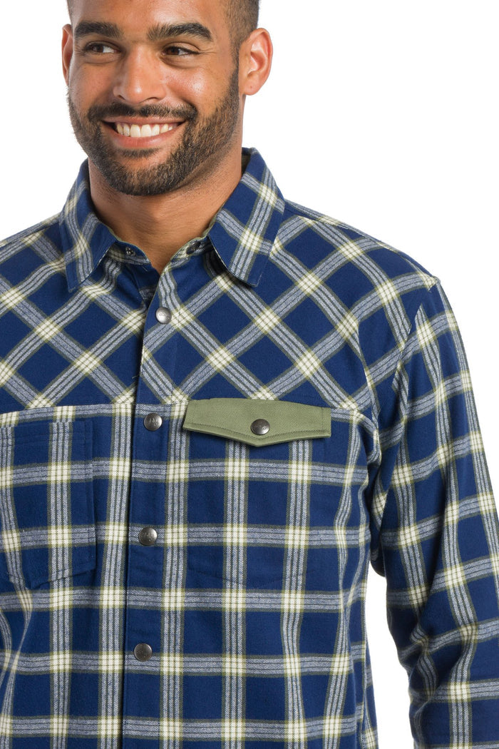 Jasper | Men's Long Sleeve Snap Button Up Shirt