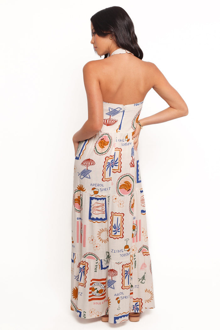 Petal and Pup USA DRESSES Jelena Maxi Dress - Ocean Oasis