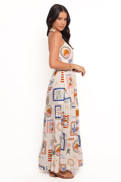 Petal and Pup USA DRESSES Jelena Maxi Dress - Ocean Oasis