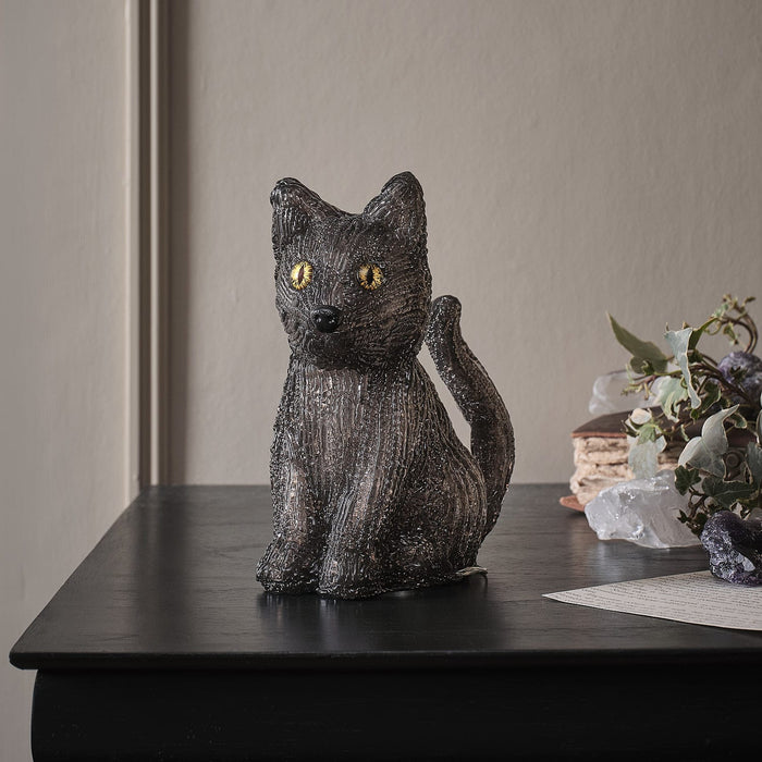 Jet the Black Cat LED Outdoor Halloween 3D Acrylic Figure
