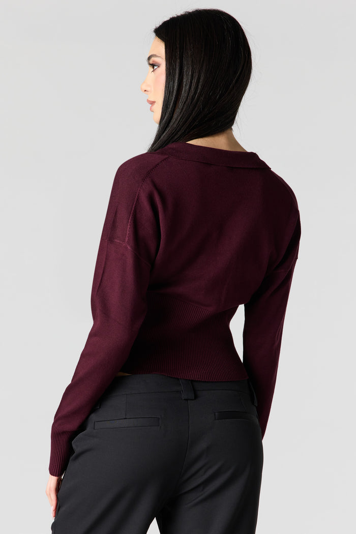 Johnny Collar Sweater