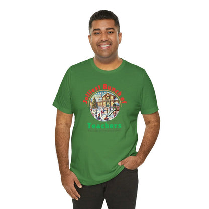 🌴 Jolly Bunch of Teachers ☀️ Unisex Jersey Tee 🧑‍🏫 - Winter Wonderland - Whippie's