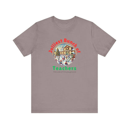 🌴 Jolly Bunch of Teachers ☀️ Unisex Jersey Tee 🧑‍🏫 - Winter Wonderland - Whippie's
